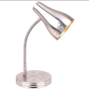 1-Light Touch Desk Lamp in Satin Chrome, brand new in box